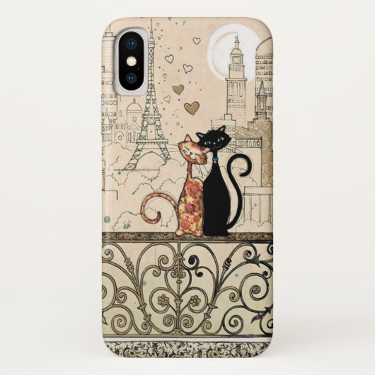 Twee katten in liefde Case-Mate iPhone case (Achterkant)