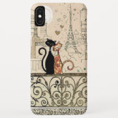 Twee katten in liefde Case-Mate iPhone case (Achterkant)