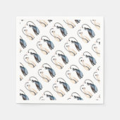 Twee katten in liefde servetten (Voorkant)