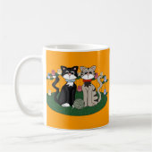 Twee katten koffiemok (Links)