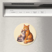 Twee Katten Magneet (Insitu (Vaatwasser))
