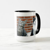 Twee katten Mok (Voorkant rechts)