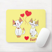 Twee katten muismat (Met muis)