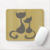 Twee katten muismat (Met muis)