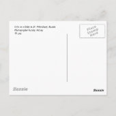 Twee katten op een bergkam in Sint-Petersburg, Rus Briefkaart (Achterkant)