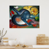 Twee katten poster (Keuken)