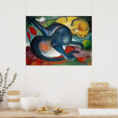 Twee katten poster (Keuken)