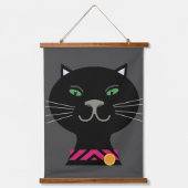 Twee katten poster paar hangend wandkleed (Voorkant 2)