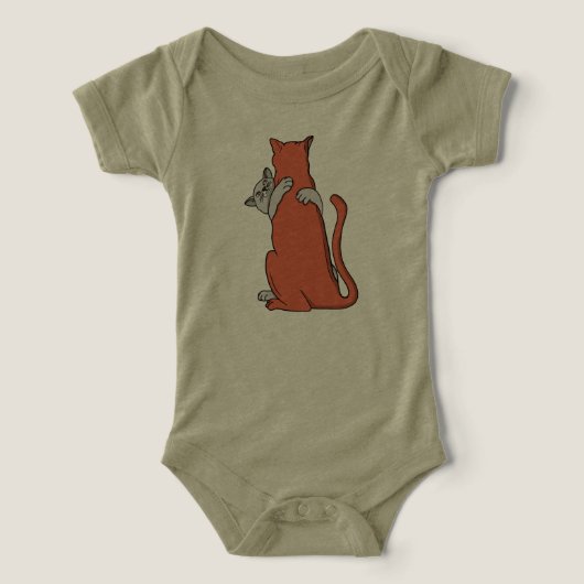 Twee katten sluiten vriendschap (Design voorkant)