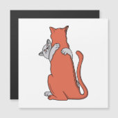 Twee katten sluiten vriendschap (Voorkant / Achterkant)