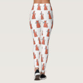 Twee katten sluiten vriendschap leggings (Achterkant)
