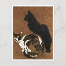 Twee katten Steinlen