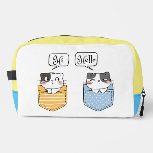 twee katten toilettasje