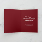 Twee Katten van het Calico in een Leuke Kerstkaart Feestdagen Kaart (Binnen)