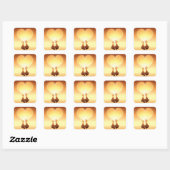 Twee Katten Verliefd Stickers (Vel)
