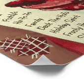 Twee keer controleren - Classic Santa 18x24 Poster (Hoek)