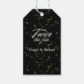 Twee keer de Fun Friends Joint Verjaardag Dubbel Cadeaulabel (Achterkant)