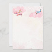 Twee keer de leuke uitnodiging voor een dubbel ver (Achterkant)