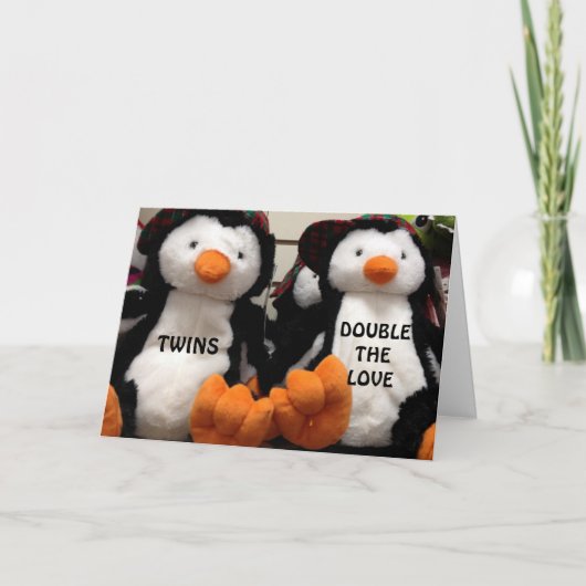 TWEE KEER DE LIEFDE BIJ TWEE LINGEN KAART (Voorkant)