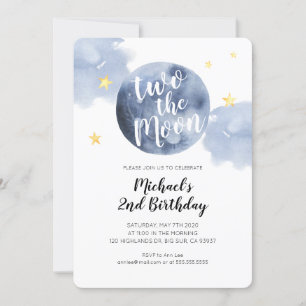 Twee keer de uitnodiging voor de tweede Baby van d