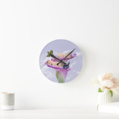 Twee keer de vreugde met een baby tweeling-doucheu ronde klok (Huis)