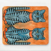 Twee keer door Louis Wain Muismat (Voorkant)