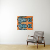 Twee keer door Louis Wain Wandkleed (In Situ (horizontaal))