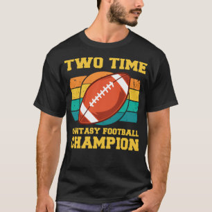 Twee keer Fantasy Football Champion T-shirt