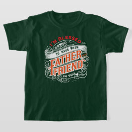 TWEE KEER GESEGEND — EEN VADER & EEN VRIEND T-SHIRT