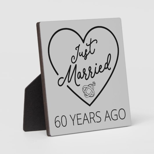 Twee keer getrouwd 60 jaar geleden III Fotoplaat (Voorkant)