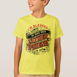 TWEE KEER GEZEGEND: EEN VADER EN EEN VRIEND T-SHIRT