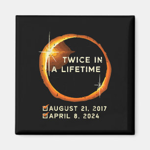 Twee keer in een leven totale zonsverduistering 20 magneet
