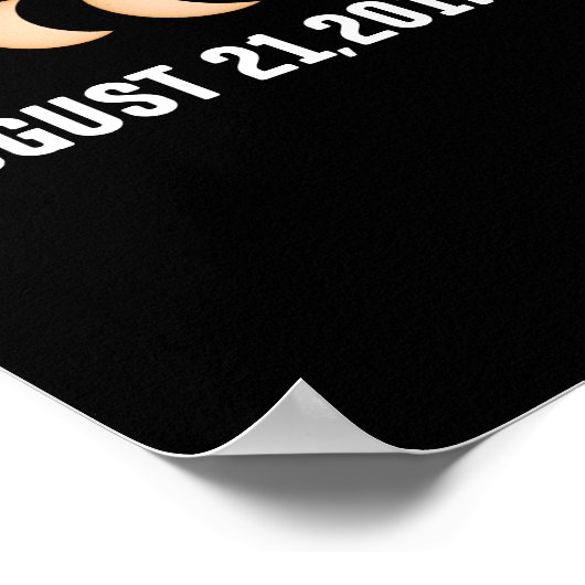 Twee keer in een leven totale zonsverduistering 20 poster (Hoek)