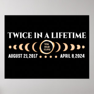 Twee keer in een leven totale zonsverduistering 20 poster