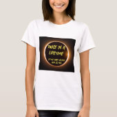 Twee keer in een Lifetime Eclipse Tshirt (Voorkant)