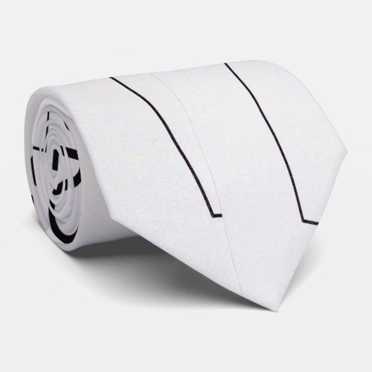 Twee keer in een patroon, pokerkaarten, Mannen, zi Stropdas (Opgerold)