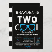 Twee keer per dag twee dagen uitnodiging (Voorkant / Achterkant)