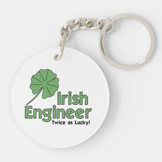 Twee keer zo Lucky Sleutelhanger (Achterkant)