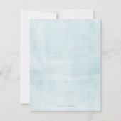 Twee keer zo mooi als een mooie babyjongen kaart (Achterkant)