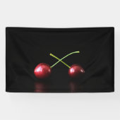 Twee kersen bonrcnm spandoek (Horizontaal)
