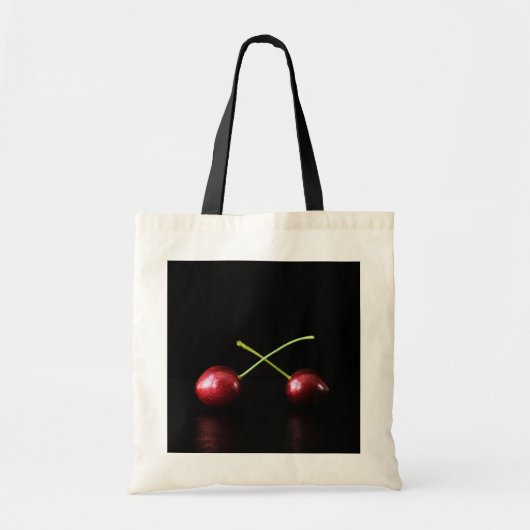 Twee kersen btcna tote bag (Voorkant)