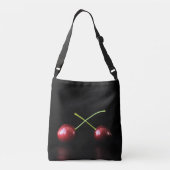 Twee kersen cbba crossbody tas (Achterkant)