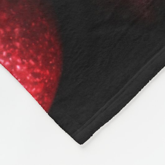 Twee kersen fbcna fleece deken (Hoek)