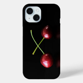 Twee kersen iphcnm iPhone 15 case