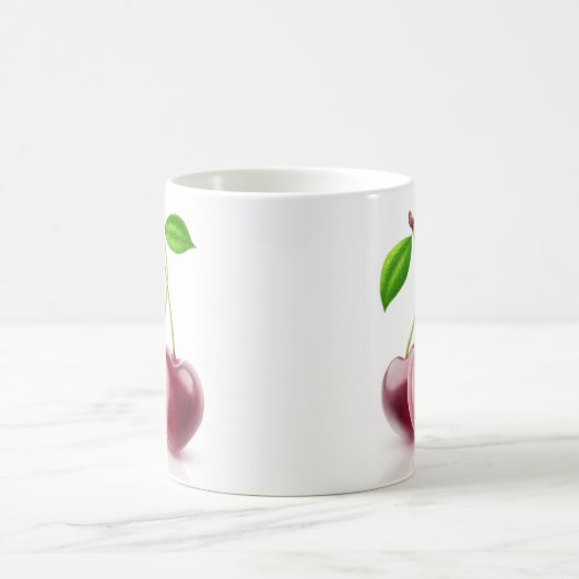 Twee kersen koffiemok (Center)