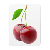 Twee kersen magneet (Verticaal)