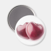 Twee kersen magneet (Voorkant / Achterkant)
