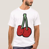 Twee kersen t-shirt (Voorkant)