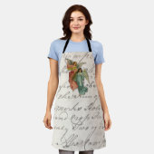 Twee kerstangels - Victoriaans goddelijke religie Schort (Gedragen)