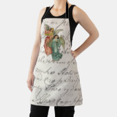 Twee kerstangels - Victoriaans goddelijke religie Schort (Insitu)